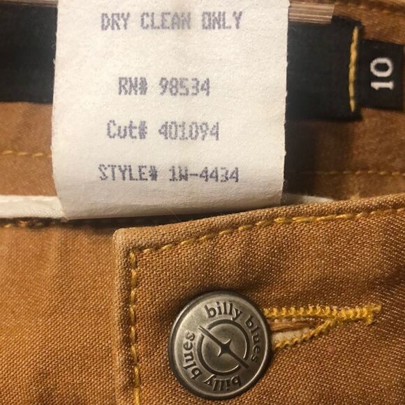 BILLY BLUES DENIM HIGH RISE FITTED SKIRT SIZE 10 - Picture 7 of 15